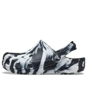 Classic Marbled Zoccoli “Black White”