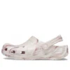 Classic Marbled Zoccoli “White Pink”