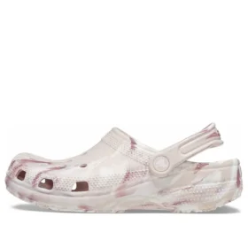 Classic Marbled Zoccoli “White Pink”
