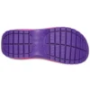 Classic Mega Crush Sandal “Bianco Rosso Viola”