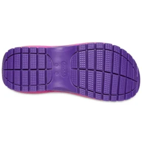Classic Mega Crush Sandal “Bianco Rosso Viola”