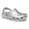 Classic Metallic Clog “Argento metallizzato”