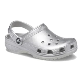 Classic Metallic Clog “Argento metallizzato”