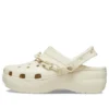 Classic Platform Clog con zeppa e catena “Bone”
