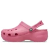 Classic Platform Clog “Hyper Pink”