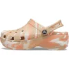 Classic Platform Clog marmorizzato