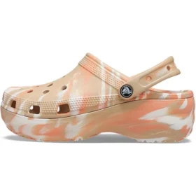 Classic Platform Clog marmorizzato