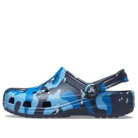 Classic Printed Camo Zoccoli “Blue Navy”