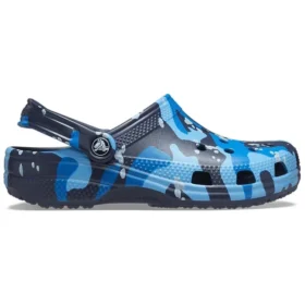Classic Printed Camo Zoccoli “Blue Navy”