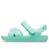 Classic Sandal con cinturini incrociati e ciondolo “Turchese”