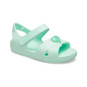 Classic Sandal con cinturini incrociati “Mint Green”