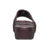 Classic Slide con zeppa “Dark Cherry”