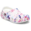 Classic Tie-Dye Graphic Clog “Garnet & Multi”