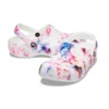Classic Tie-Dye Graphic Clog “Garnet & Multi”