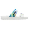 Classic Unisex Multicolore Sandali Bianchi