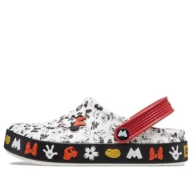 Classic x Mickey Mouse Zoccoli “White Red Black”