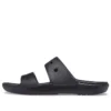 Comode pantofole sportive casual, nero