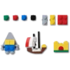 Confezione da 10 ciondoli Jibbitz™ Lego® Masterbrand Confezione da 10 ciondoli Jibbitz™ Lego® Masterbrand