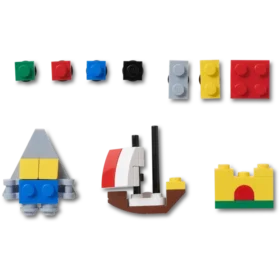 Confezione da 10 ciondoli Jibbitz™ Lego® Masterbrand