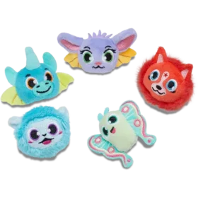 Confezione da 5 ciondoli Jibbitz “Animali fantastici pelosi”
