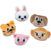 Confezione da 5 ciondoli Jibbitz™ con animaletti pelosi Confezione da 5 ciondoli Jibbitz™ con animaletti pelosi