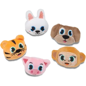 Confezione da 5 ciondoli Jibbitz™ con animaletti pelosi