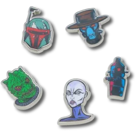 Confezione da 5 ciondoli Jibbitz™ con personaggi di Star Wars™