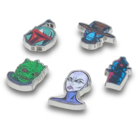 Confezione da 5 ciondoli Jibbitz™ con personaggi di Star Wars™