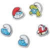 Confezione da 5 ciondoli Jibbitz™ dei Puffi Confezione da 5 ciondoli Jibbitz™ dei Puffi