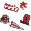 Confezione da 5 ciondoli Jibbitz™ dell’Ohio State University Confezione da 5 ciondoli Jibbitz™ dell’Ohio State University