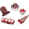 Confezione da 5 ciondoli Jibbitz™ dell’Ohio State University Confezione da 5 ciondoli Jibbitz™ dell’Ohio State University