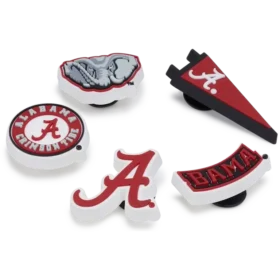 Confezione da 5 ciondoli Jibbitz™ dell’Università dell’Alabama
