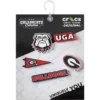 Confezione da 5 ciondoli Jibbitz dell’Università della Georgia