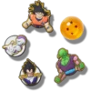 Confezione da 5 ciondoli Jibbitz™ Dragon Ball Z Confezione da 5 ciondoli Jibbitz™ Dragon Ball Z