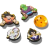 Confezione da 5 ciondoli Jibbitz™ Dragon Ball Z Confezione da 5 ciondoli Jibbitz™ Dragon Ball Z