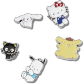 “Confezione da 5 ciondoli Jibbitz™ Elevated Hello Kitty® e amici per scarpe”
