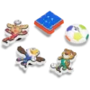 Confezione da 5 ciondoli Jibbitz™ Fifa World Cup 26 Confezione da 5 ciondoli Jibbitz™ Fifa World Cup 26