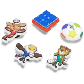 Confezione da 5 ciondoli Jibbitz™ Fifa World Cup 26