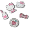 Confezione da 5 ciondoli Jibbitz™ Hello Kitty Elevated Confezione da 5 ciondoli Jibbitz™ Hello Kitty Elevated