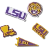 Confezione da 5 ciondoli Jibbitz™ LSU