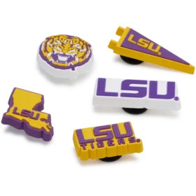 Confezione da 5 ciondoli Jibbitz™ LSU