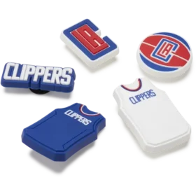 Confezione da 5 ciondoli Jibbitz NBA Los Angeles Clippers Confezione da 5 ciondoli Jibbitz NBA Los Angeles Clippers