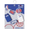 Confezione da 5 ciondoli Jibbitz NBA Los Angeles Clippers Confezione da 5 ciondoli Jibbitz NBA Los Angeles Clippers