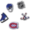 Confezione da 5 ciondoli Jibbitz NHL® Montreal Canadiens®