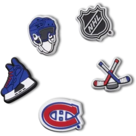 Confezione da 5 ciondoli Jibbitz NHL® Montreal Canadiens®