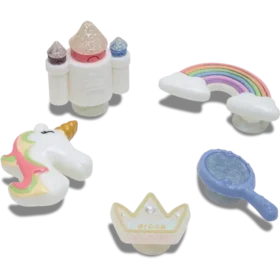 Confezione da 5 ciondoli Jibbitz Pretty Princess