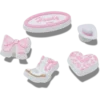Confezione da 5 ciondoli Jibbitz Rodeo Cowgirl