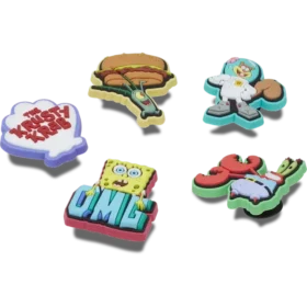 Confezione da 5 ciondoli Jibbitz™ Spongebob