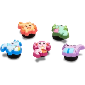 Confezione da 5 ciondoli Jibbitz™ Tiny Axolotls