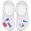Confezione da 5 ciondoli per scarpe Jibbitz™ dei Buffalo Bills della NFL